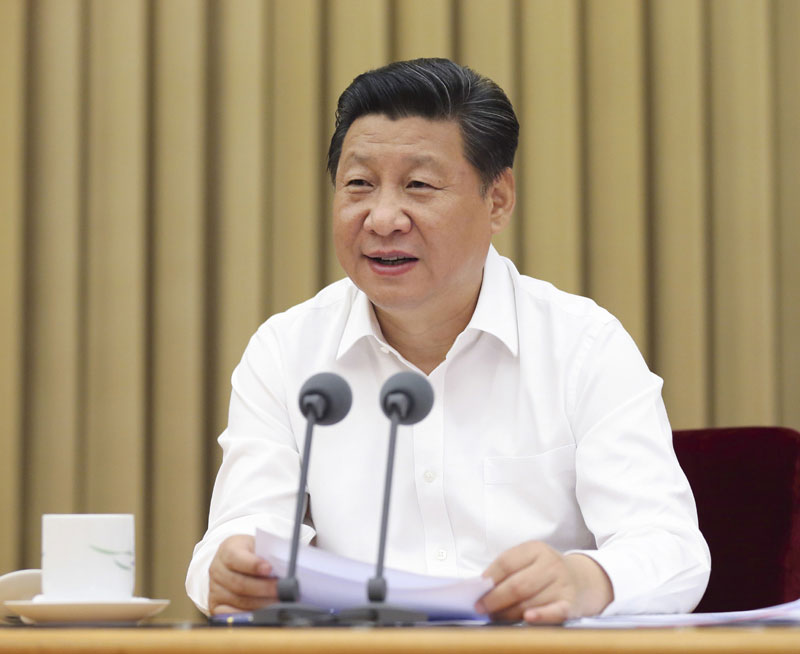 7月6日至7日，中央黨的群團(tuán)工作會議在北京舉行。中共中央總書記、國家主席、中央軍委主席習(xí)近平在會上發(fā)表重要講話。新華社記者 蘭紅光 攝