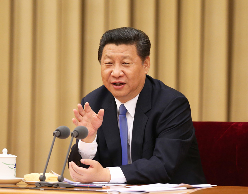 5月18日至20日，中央統(tǒng)戰(zhàn)工作會議在北京舉行。中共中央總書記、國家主席、中央軍委主席習(xí)近平在會上發(fā)表重要講話。新華社記者 馬佔(zhàn)成 攝