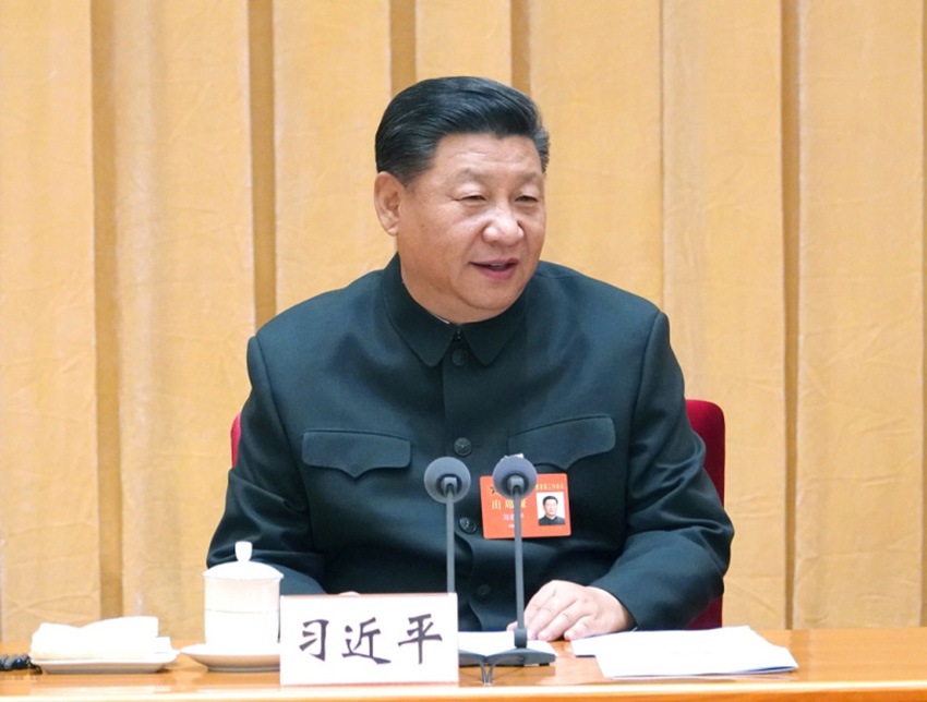 中央軍委政策制度改革工作會(huì)議11月13日至14日在北京召開。中共中央總書記、國(guó)家主席、中央軍委主席、中央軍委深化國(guó)防和軍隊(duì)改革領(lǐng)導(dǎo)小組組長(zhǎng)習(xí)近平出席會(huì)議並發(fā)表重要講話。 新華社記者 李剛 攝