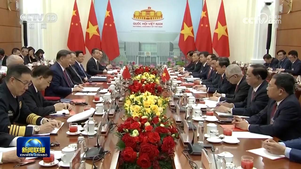 習(xí)近平會見越南國會主席