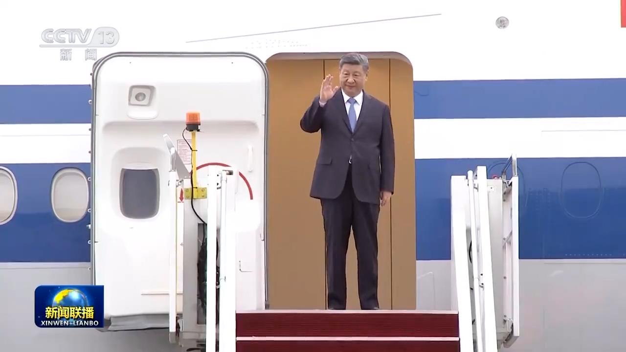 習(xí)近平抵達吉隆坡對馬來西亞進行國事訪問