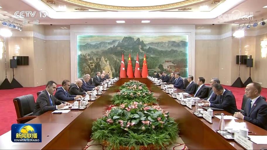 習(xí)近平會見土耳其總統(tǒng)