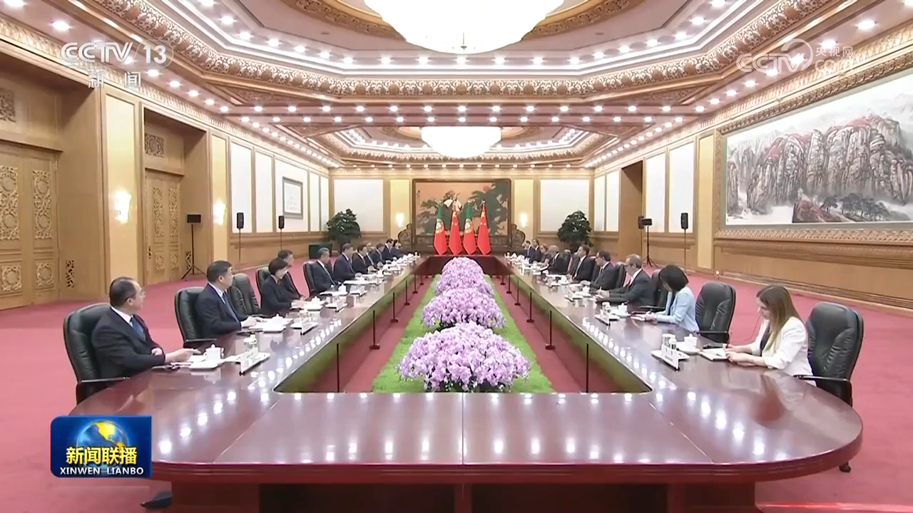 習(xí)近平會見葡萄牙總理